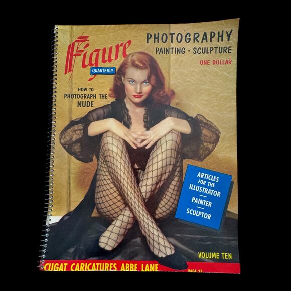 Figure Quarterly Vol 10 Magazine Bettie Page Zoltan Glass June McCall Pinup 1955